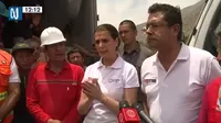Santa Rosa de Quives: Ministros anunciaron que ayuda humanitaria llega en helicóptero a Arahuay
