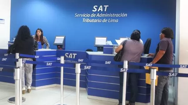 SAT de Lima otorga descuentos de hasta el 100 % en intereses de arbitrios
