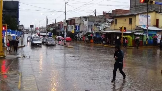 Senamhi alertó presencia de lluvias. Foto: Agencia Andina