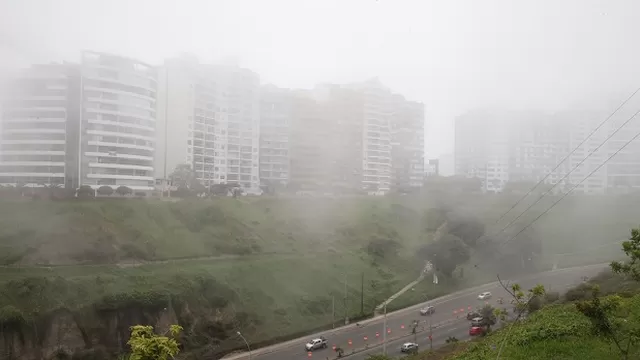 Neblina en Lima. Foto: Andina