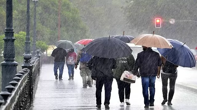 Senamhi: Hasta esta medianoche se registrarán lluvias en 12 regiones del país