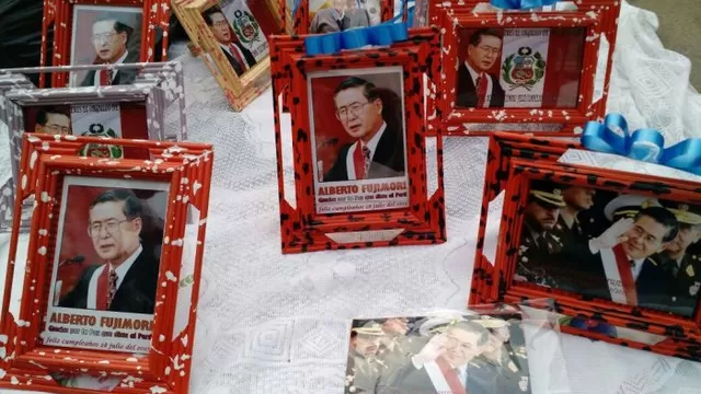 Partidarios celebran por adelantado el cumpleaños de expresidente Alberto Fujimori 