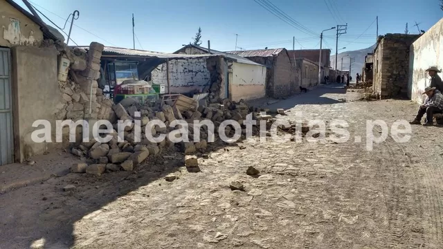 Nueva réplica se registró en el distrito de Yanque, Arequipa. Foto: América Noticias