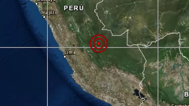 Un sismo de magnitud 4.0 se registró esta tarde en la ciudad de Atalaya