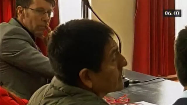 Edwin Zanabria guardó silencio durante la audiencia. Foto: captura de video 