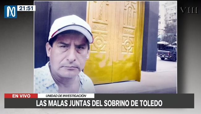 Sobrino de Alejandro Toledo fue liberado tras detención por presuntos nexos con el narcotráfico