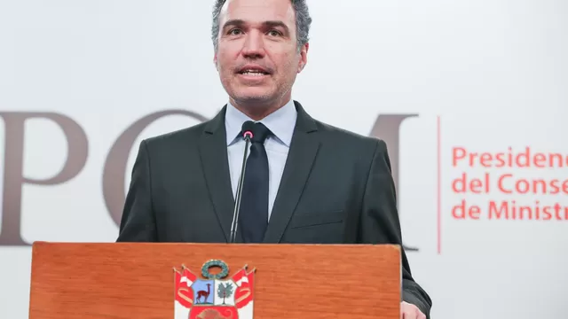 Ministro de Cultura, Salvador del Solar. Foto: Agencia Andina