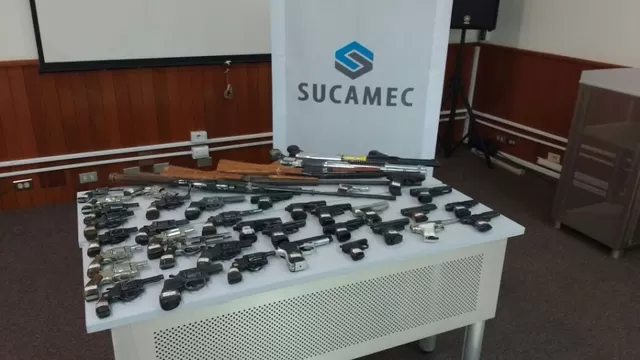 Sucamec recuerda que el portar armas sin autorización incurre en el delito de tenencia ilegal de armas de fuego. Foto: Archivo