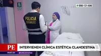 Surco: Enfermera realizaba liposucciones en clínica estética clandestina