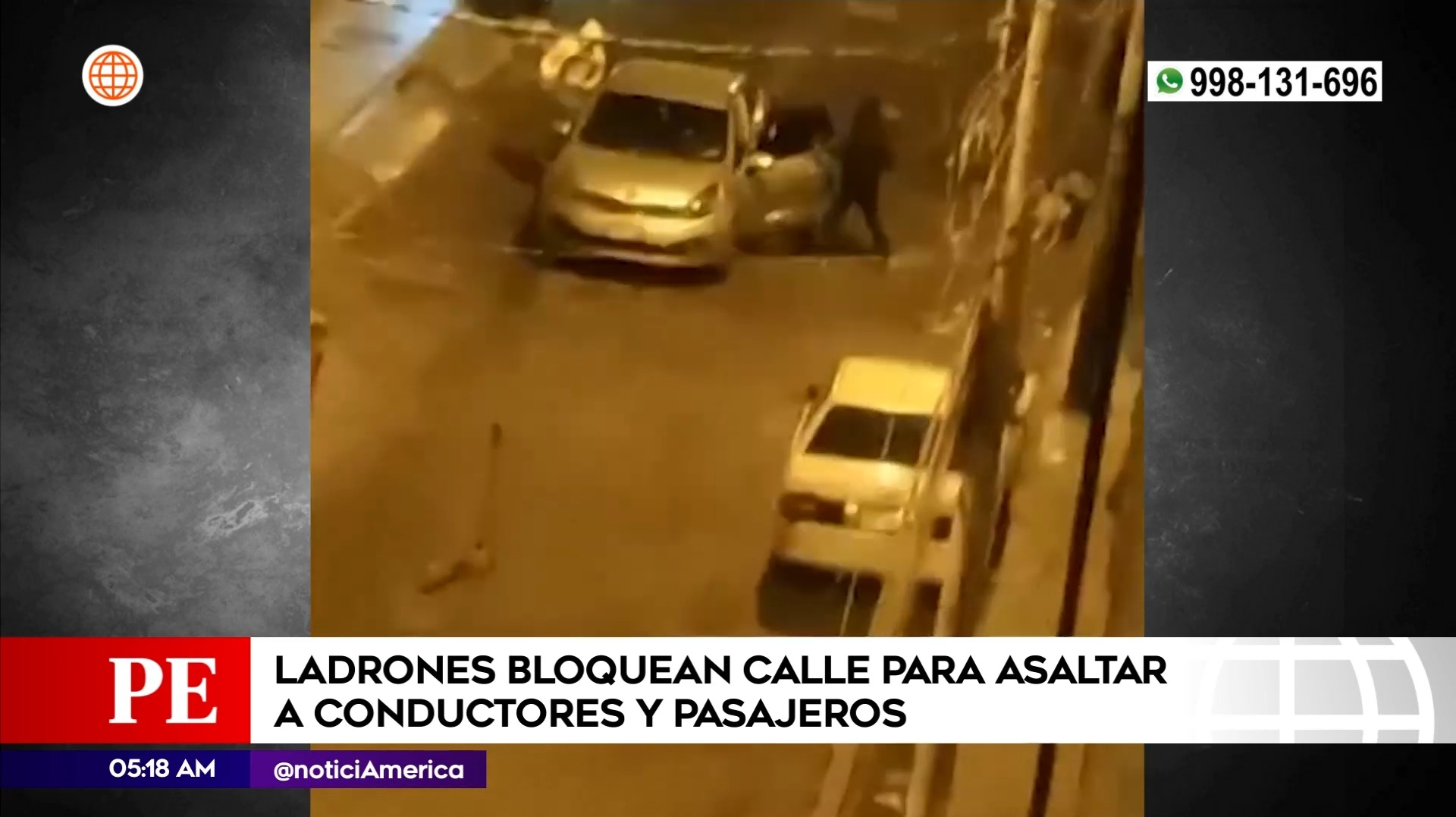 Robos en Surco. Foto: América Noticias