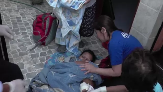 Surco: Mujer da a luz en la calle tras sufrir una caída 