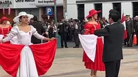 Fiestas Patrias: Realizan tradicional contrapunto de bandas de los ejércitos de Perú y Chile