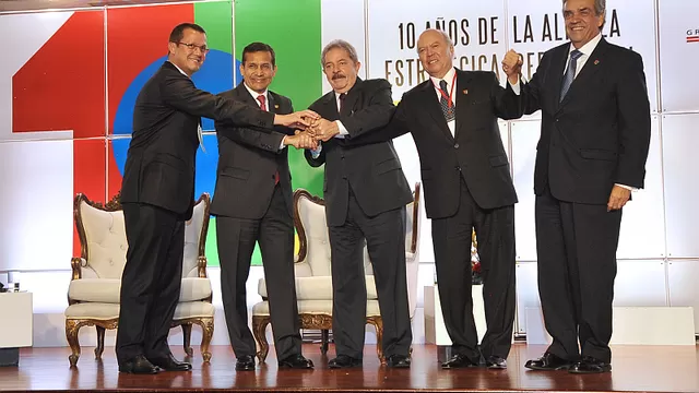 Jorge Barata y Ollanta Humala. Foto Presidencia
