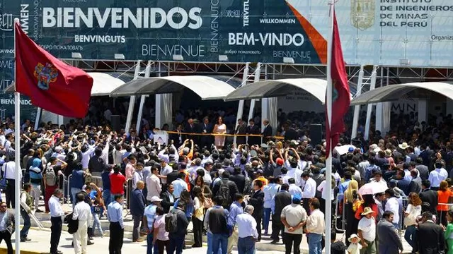 Perumin 34 Convención Minera se desarrollaría en Arequipa del 16 al 20 de setiembre. Foto referencial: Energiminas