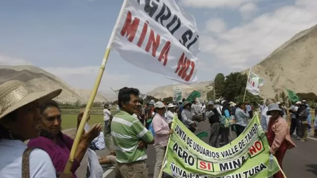 Tía María: bloquean vías a 48 horas de conocer fallo del Consejo de Minería