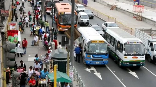 El gremio de transportistas anunció que este martes 19 de junio acatará una paralización / Foto: archivo Andina