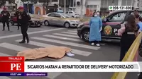 Trujillo: Sicarios asesinaron a balazos a repartidor de delivery motorizado