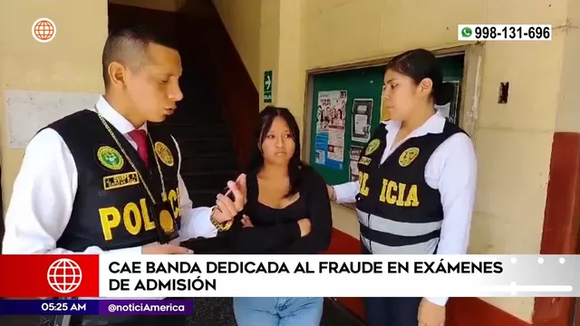 Universidad Federico Villarreal: Cayó banda dedicada al fraude en exámenes de admisión