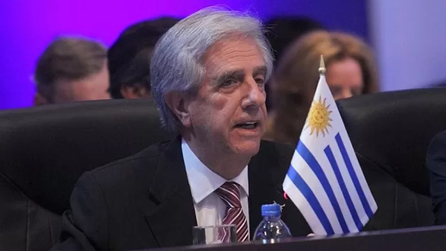 Tabaré Vázquez, presidente de Uruguay. Foto: AFP