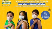 Vacunación a niños de 5 a 11 años: Estos son los centros de inmunización en Lima y Callao