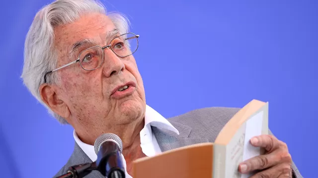 Nobel peruano Mario Vargas Llosa. Foto: Andina.