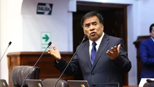 Velásquez Quesquén se refirió a la Mesa Directiva del Congreso. Foto: El Comercio
