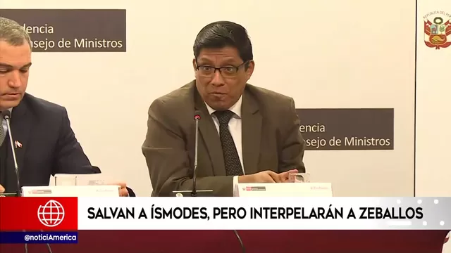 Vicente Zeballos: aprueban interpelar a ministro por excarcelación de 'Goro'