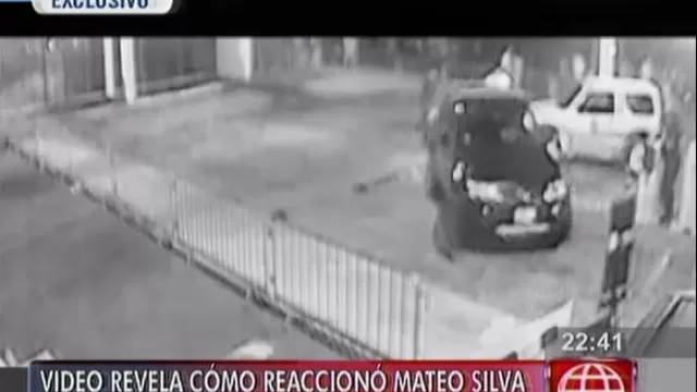 Video revela cómo reaccionó Mateo Silva Martinot tras atropellar a un joven