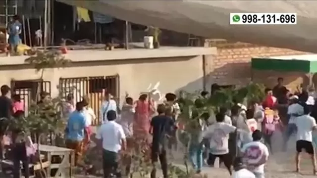 Villa María del Triunfo: partido de fútbol terminó en batalla campal 