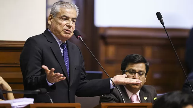 César Villanueva. Foto: Congreso
