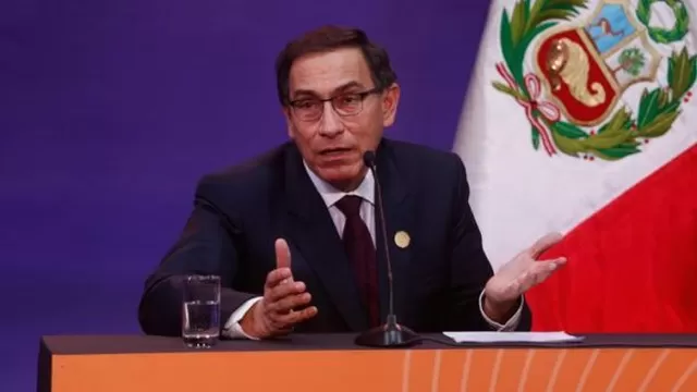 Martín Vizcarra, presidente del Perú. Foto: larepublica.pe