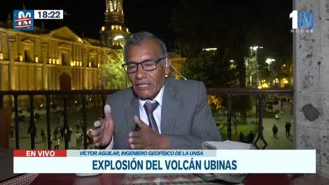 Víctor Aguilar, ingeniero geofísico de la Universidad Nacional San Agustín (UNSA) - Foto: Canal N