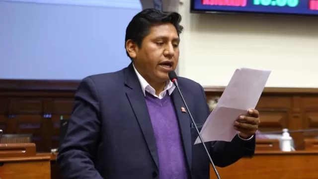 Congresista Wilson Quispe renunció a la bancada Perú Libre