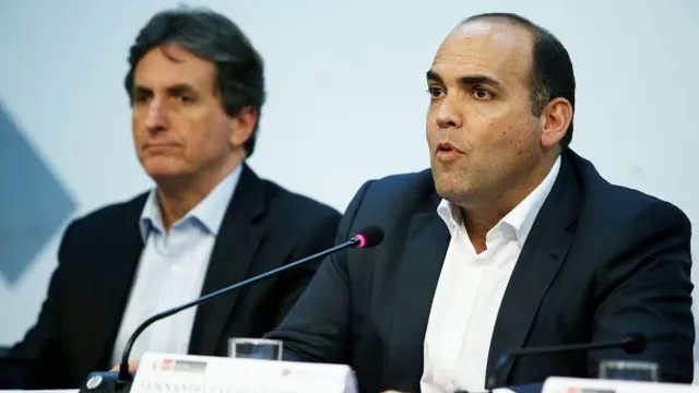 Presidente del Consejo de Ministros, Fernando Zavala. Foto: Agencia Andina