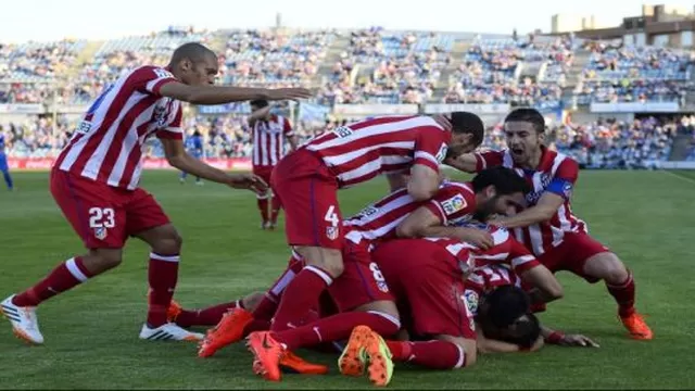 Atlético de Madrid venció al Getafe y mantiene el primer puesto en la Liga