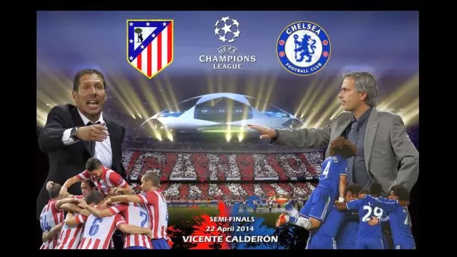 Atlético de Madrid vs. Chelsea: las alineaciones de Simeone y Mourinho
