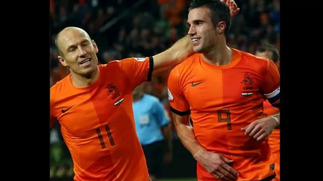 Los convocados de Holanda para el Mundial: Van Persie y Robben encabezan la lista