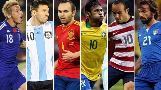 Estos son los jugadores que van y no van al Mundial Brasil 2014