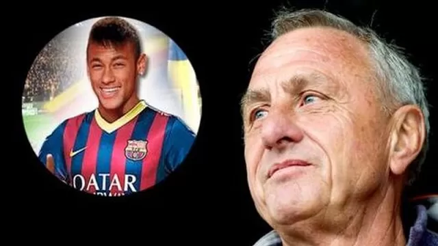 Johan Cruyff: “El problema del Barcelona es Neymar”