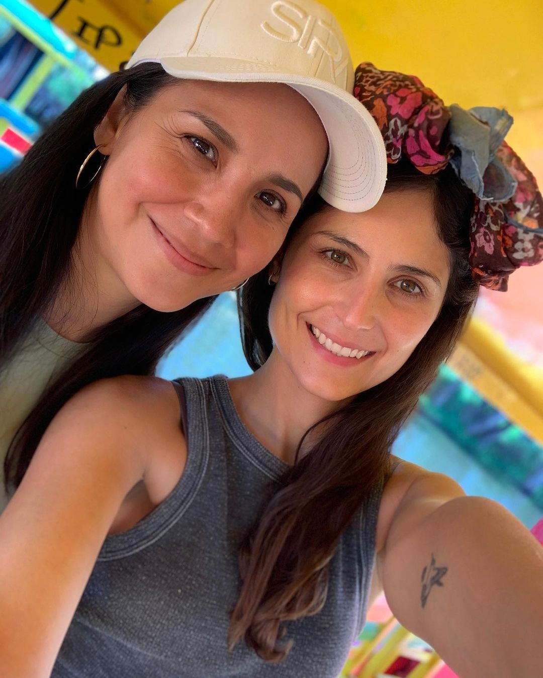 La actriz peruana Nidia Bermejo y la cantante Lucía Covarrubias radican en México/Foto: Instagram