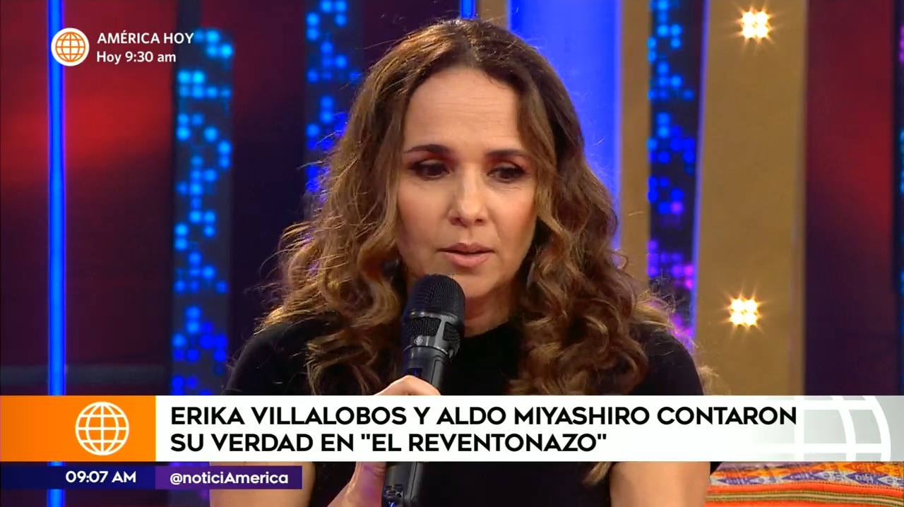 Erika Villalobos aclaró que no odia a Aldo Miyashiro / El Reventonazo