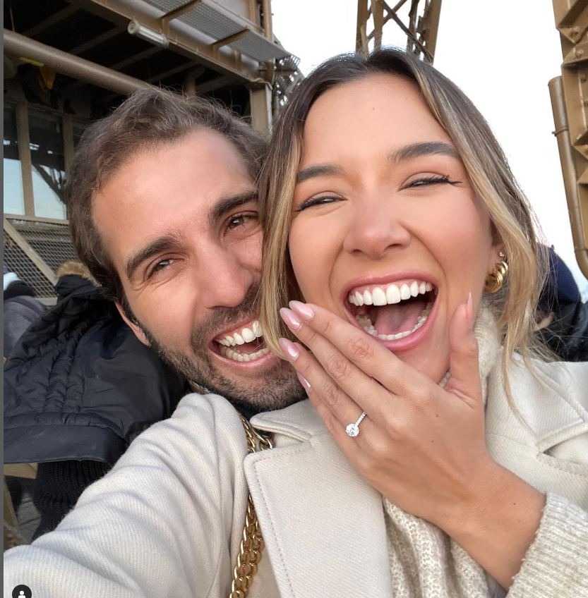 Alessandra Fuller confirmó que sí devolvió el anillo de compromiso que le entrego Francesco Balbi y reveló los motivos/Foto: Instagram