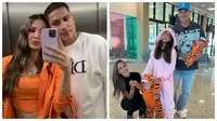 Ana Paula Consorte conmovió con imágenes junto Paolo Guerrero e hijos al llegar a Lima