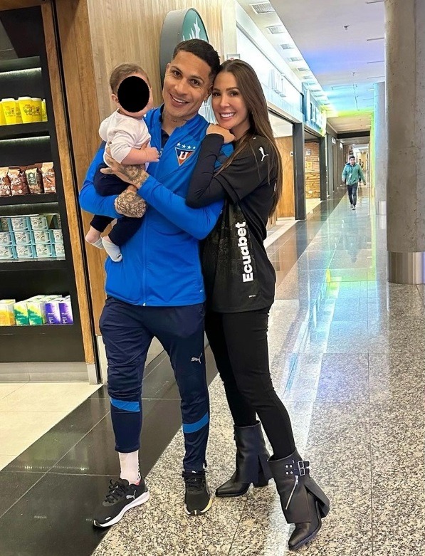 Ana Paula Consorte viajó a Lima junto a sus hijos para ver jugar a Paolo Guerrero/Foto: Instagram