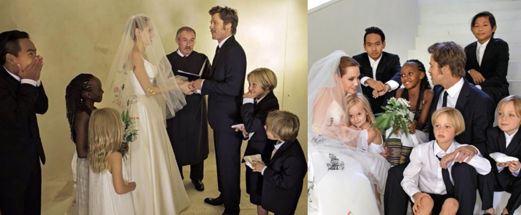 Matrimonio de Angelina Jolie y Brad Pitt 2014 | Imagen: Difusión