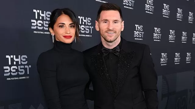 Antonella Roccuzzo y Leo Messi / Instagram