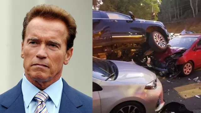 Arnold Schwarzenegger protagonizó un terrible accidente de tránsito en EE.UU.