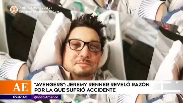 Avengers: Jeremy Renner ya está fuera de peligro tras accidente que casi le cuesta la vida
