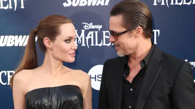 Brad Pitt y Angelina Jolie se habrían amistado. Foto: AFP