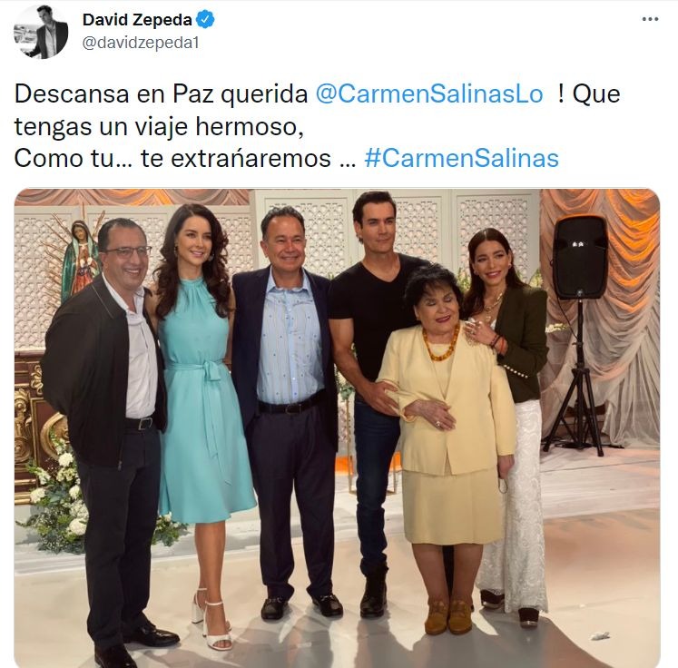 Carmen Salinas: Famosos se despiden de la entrañable actriz con emotivos mensajes 